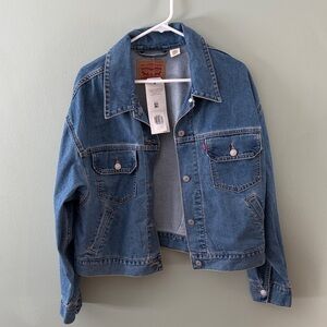 Levi's Blue Denim Jacket Large